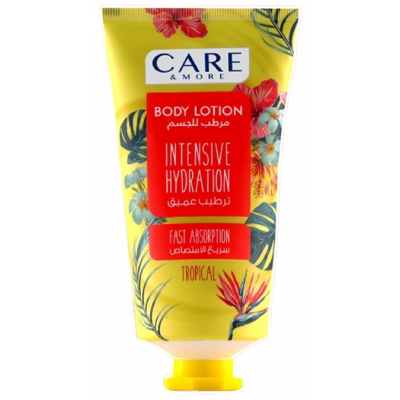CARE & MORE INTENSIVE HYDRATION TROPICAL BODY LOTION 150 ML
